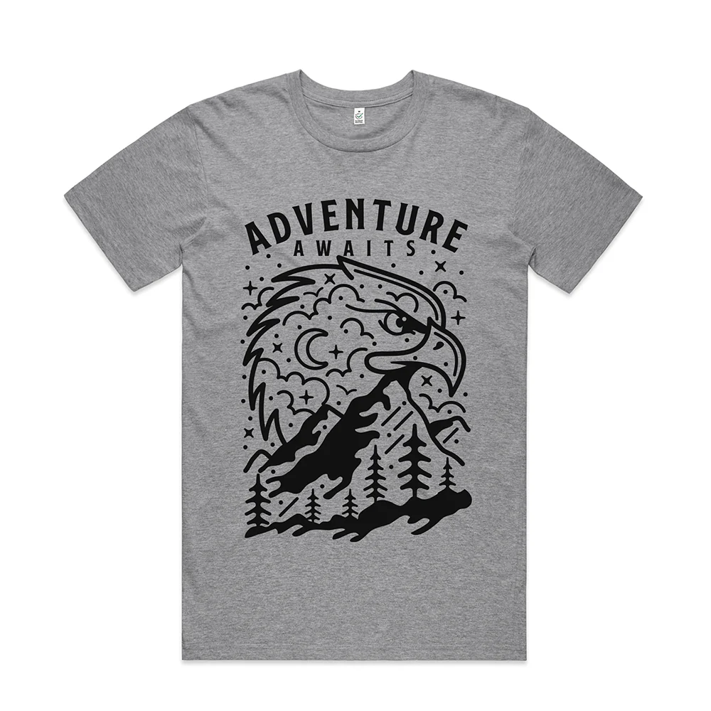 Adventure Awaits T-shirt / Front Print - Image 3