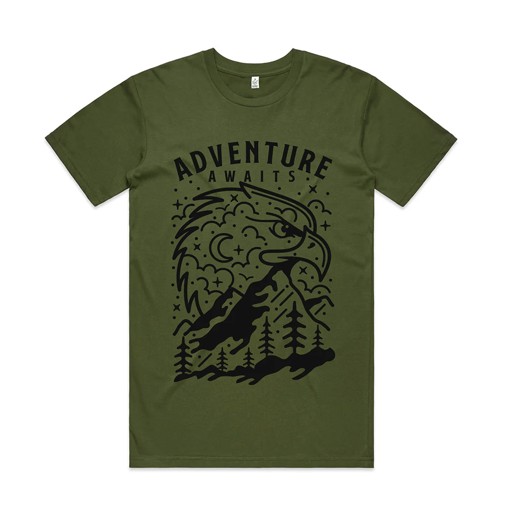 Adventure Awaits T-shirt / Front Print - Image 5
