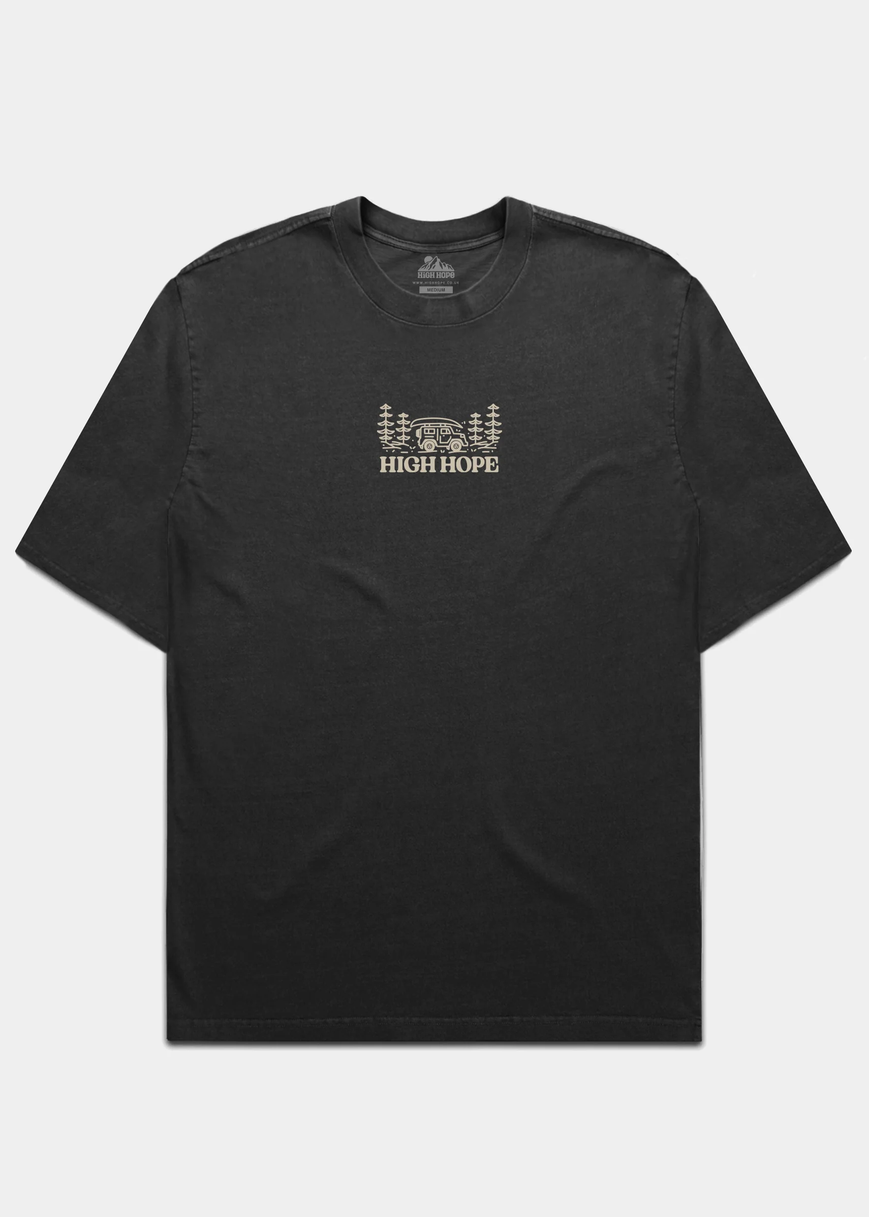 Adventure Begins Heavyweight T-shirt / Back Print - Image 2
