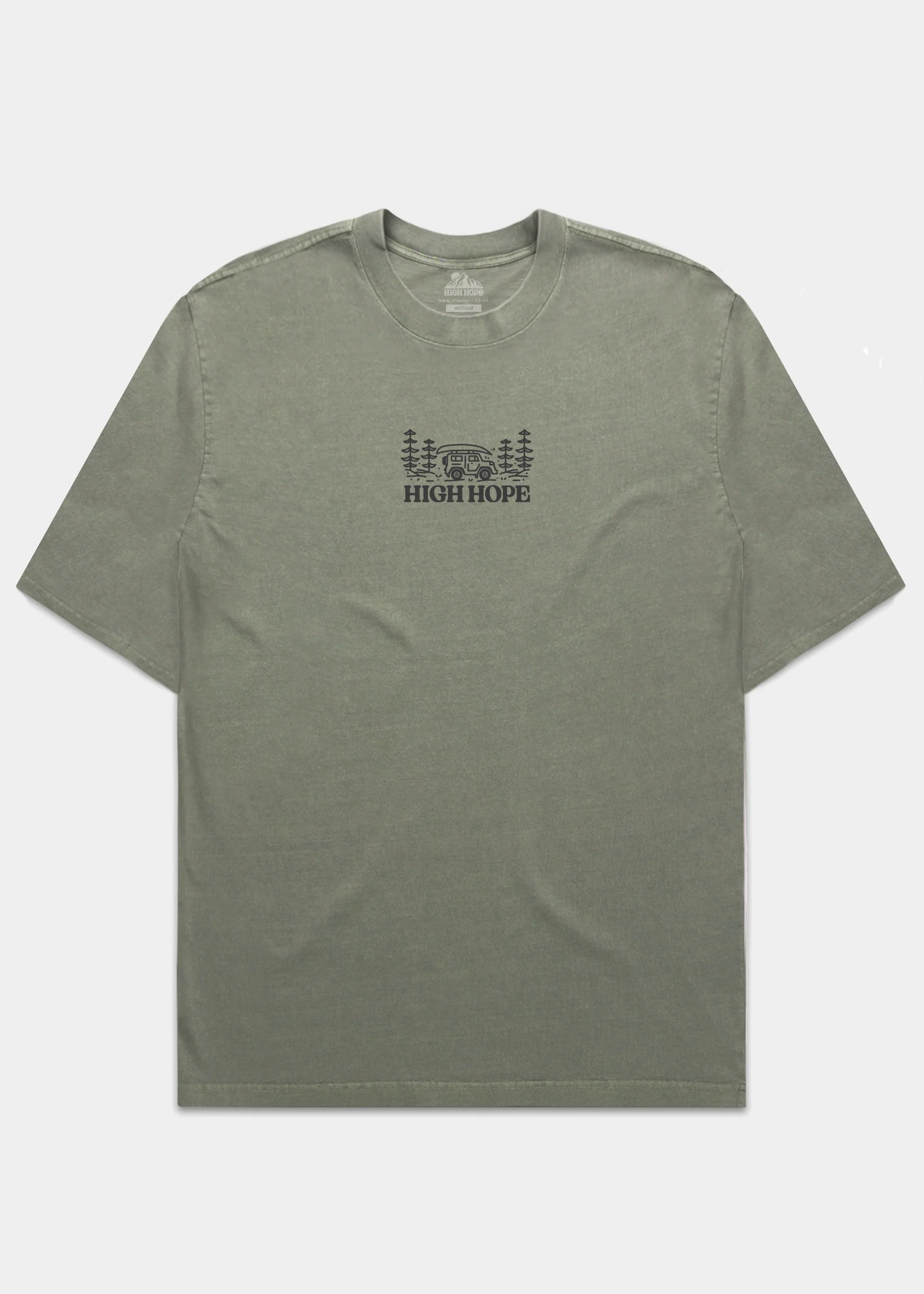 Adventure Begins Heavyweight T-shirt / Back Print - Image 4