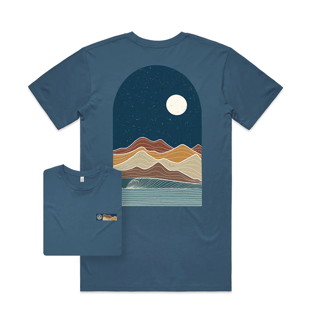 Arch Wave T-shirt / Back Print - Image 3
