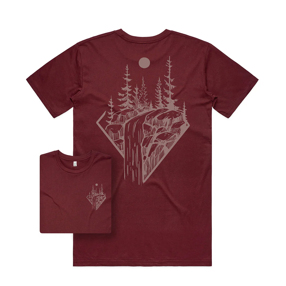 Autumn Stream T-shirt / Back Print - Image 4