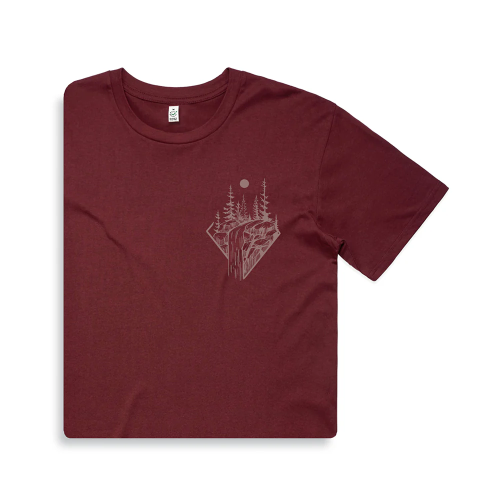 Autumn Stream T-shirt / Pocket Print - Image 4