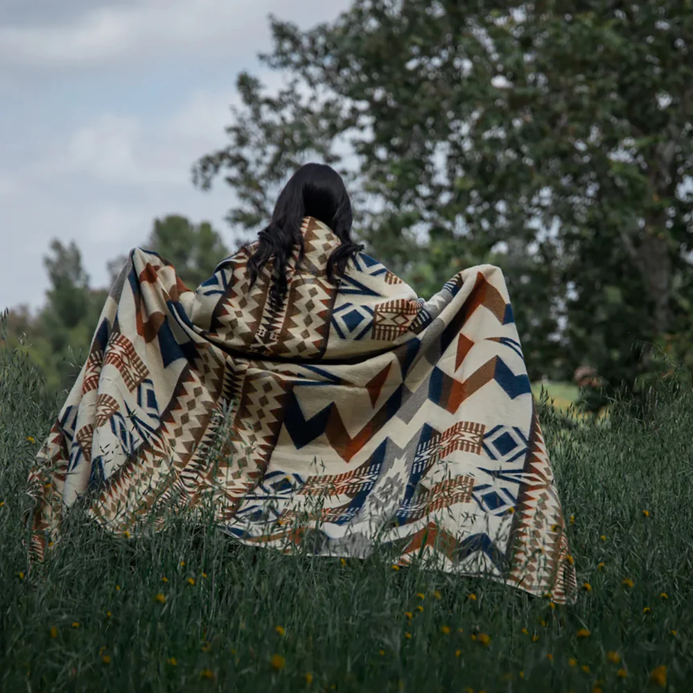 Awa Blanket - Earth - Image 3