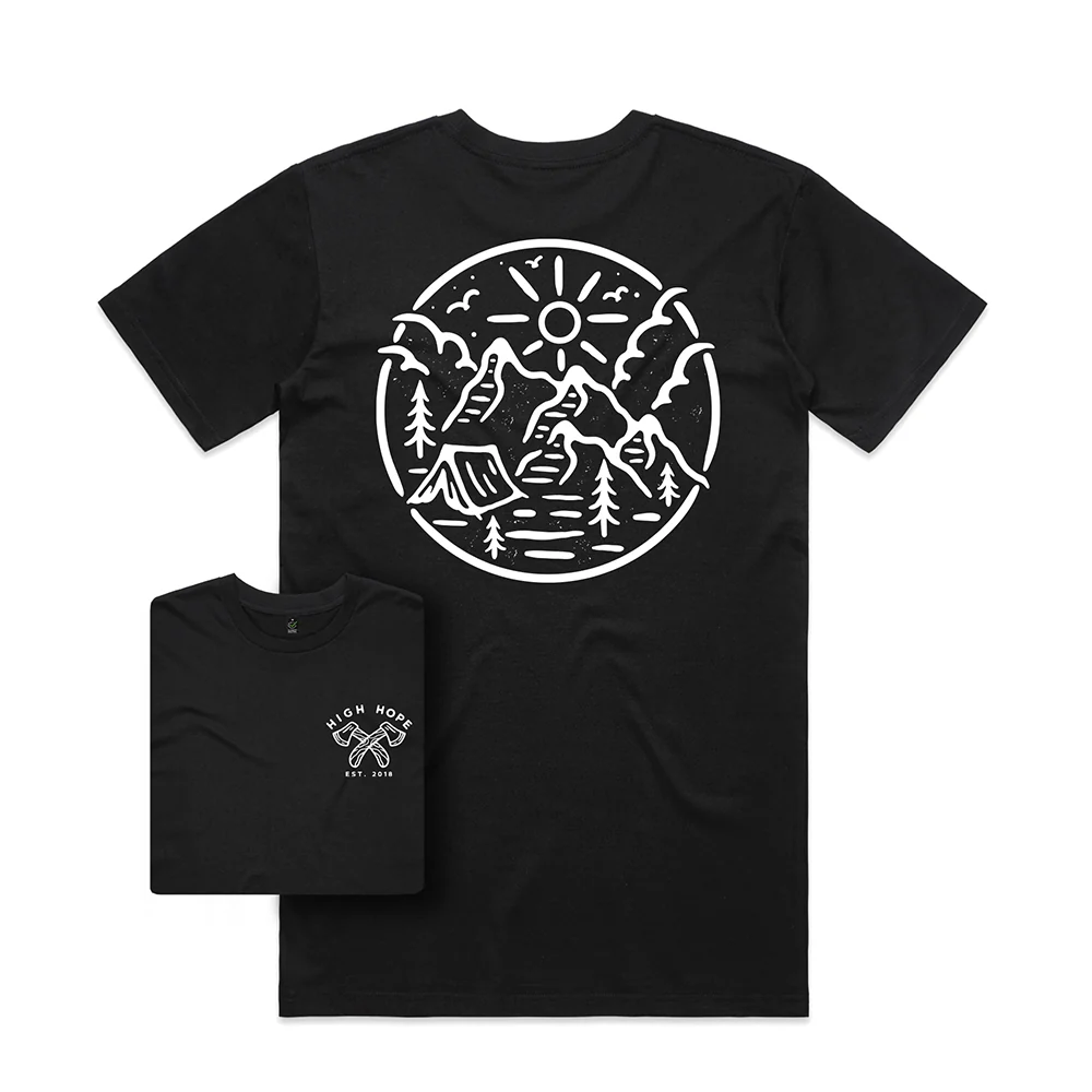 Be Outside T-shirt / Back Print - Image 2
