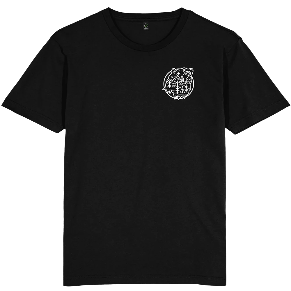 Bear Scene T-shirt / Pocket Print - Image 3