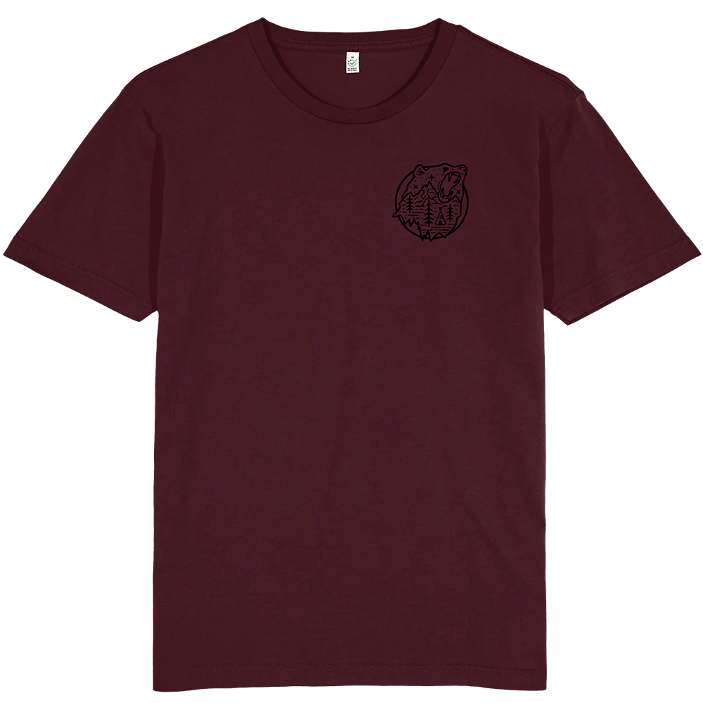 Bear Scene T-shirt / Pocket Print - Image 6