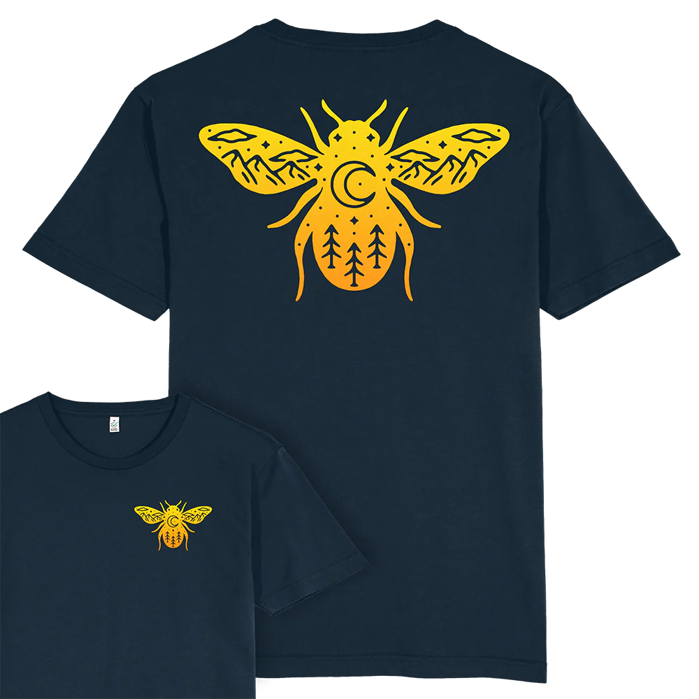 BEE Scene T-shirt / Back Print - Image 3