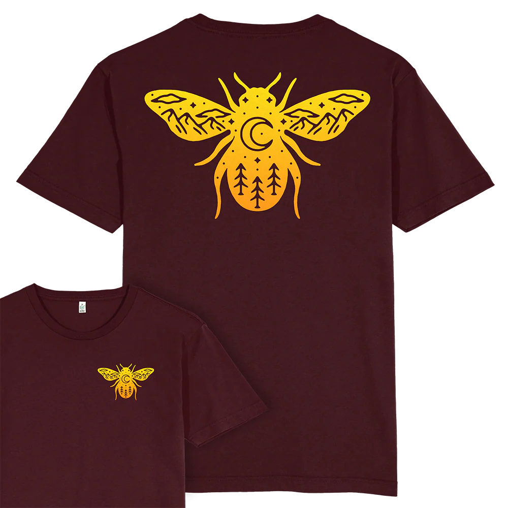 BEE Scene T-shirt / Back Print - Image 5