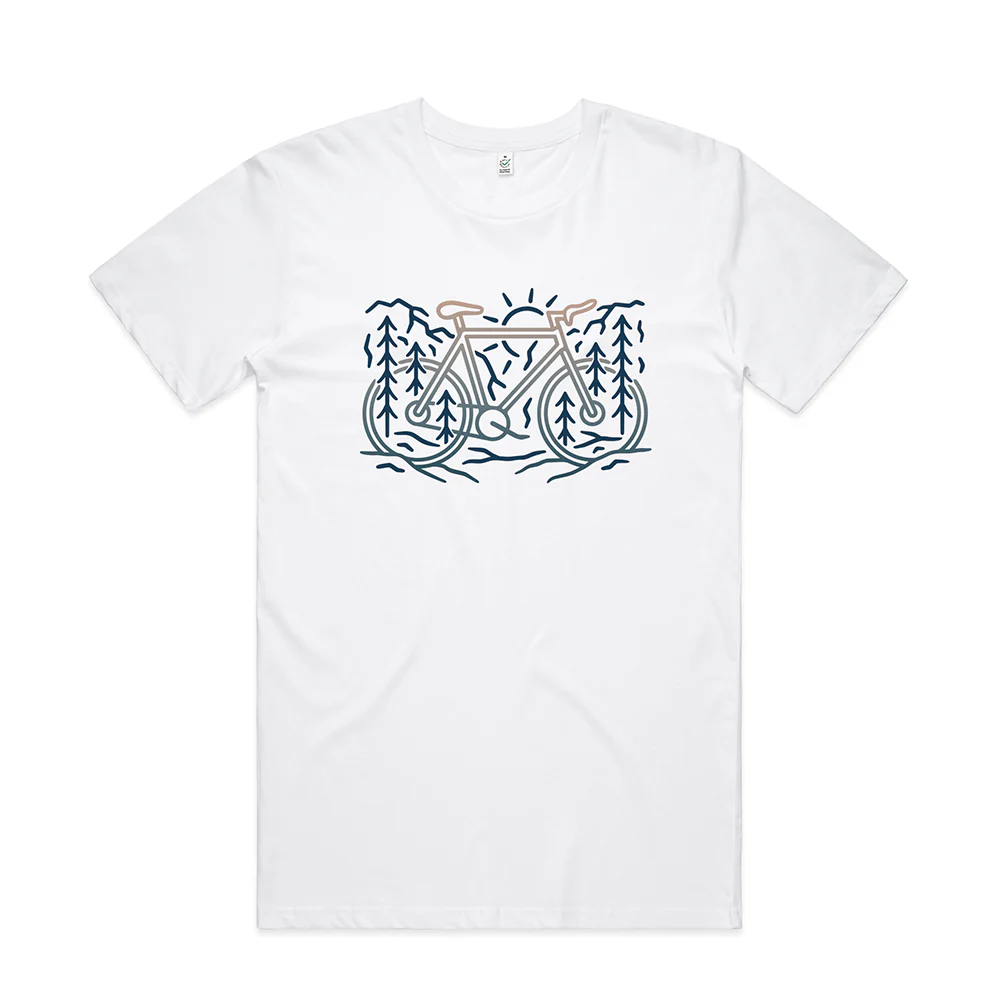 Bike Scene T-shirt / Front Print - Image 4