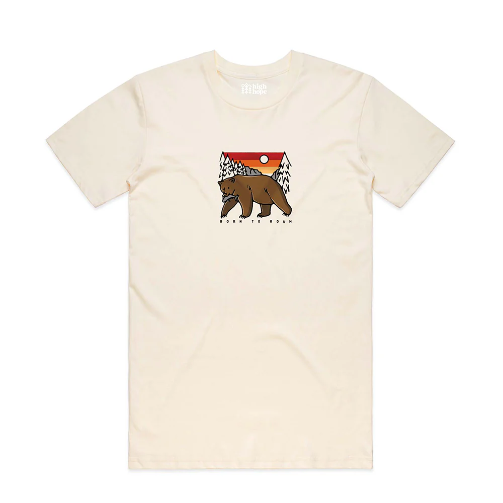 Born to Roam T-shirt / Front Print