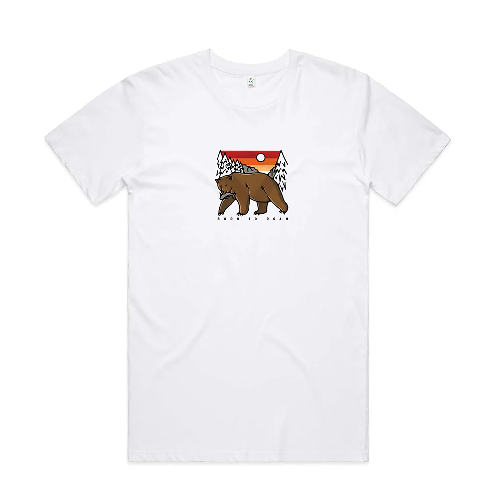 Born to Roam T-shirt / Front Print - Image 4
