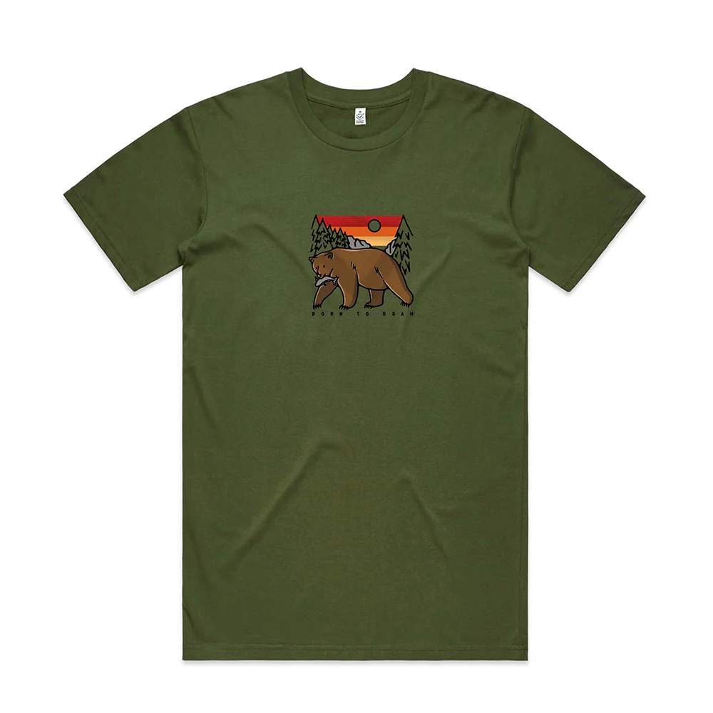 Born to Roam T-shirt / Front Print - Image 6