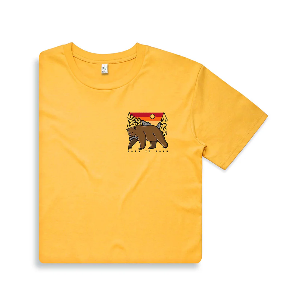 Born to Roam T-shirt / Pocket Print - Image 2