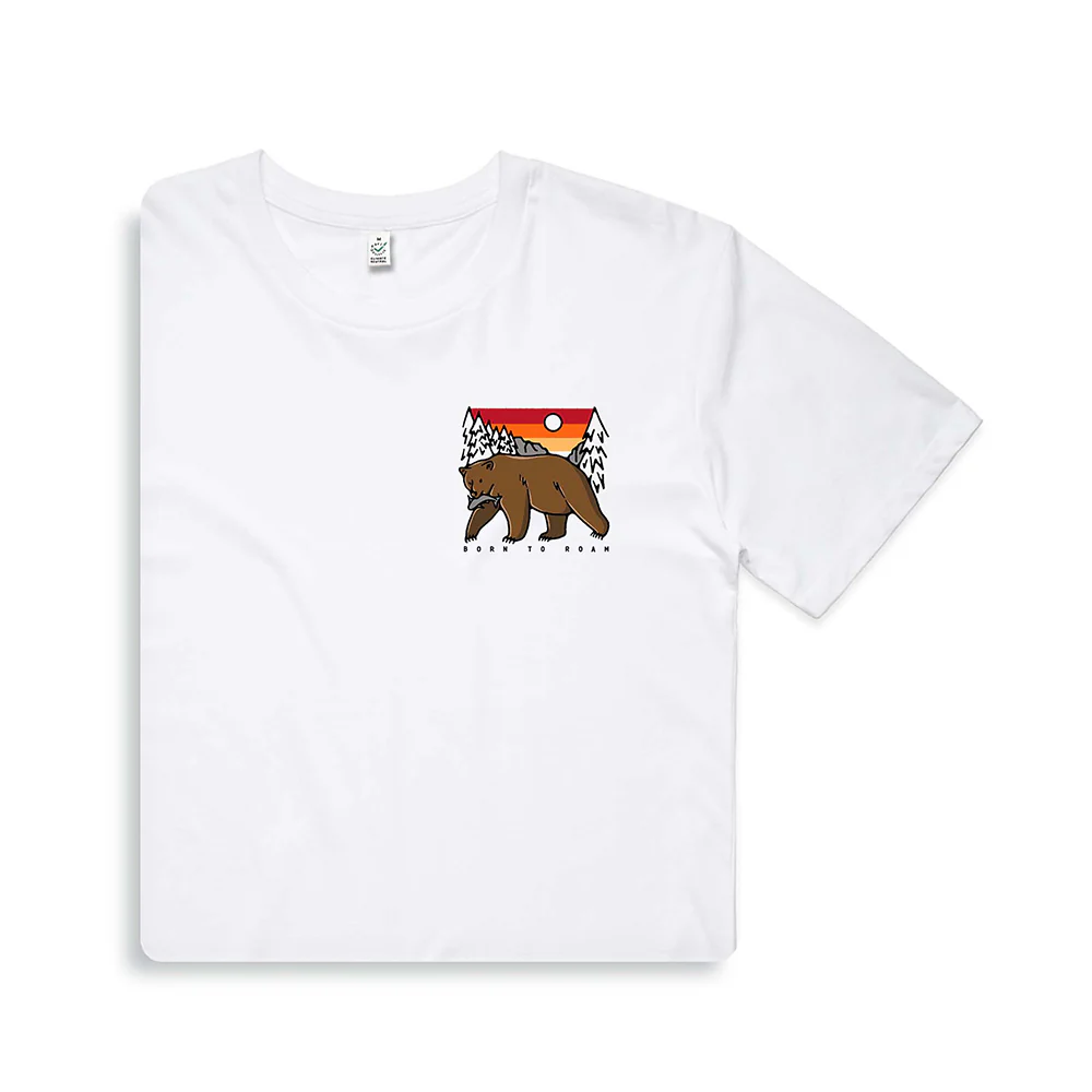 Born to Roam T-shirt / Pocket Print - Image 5