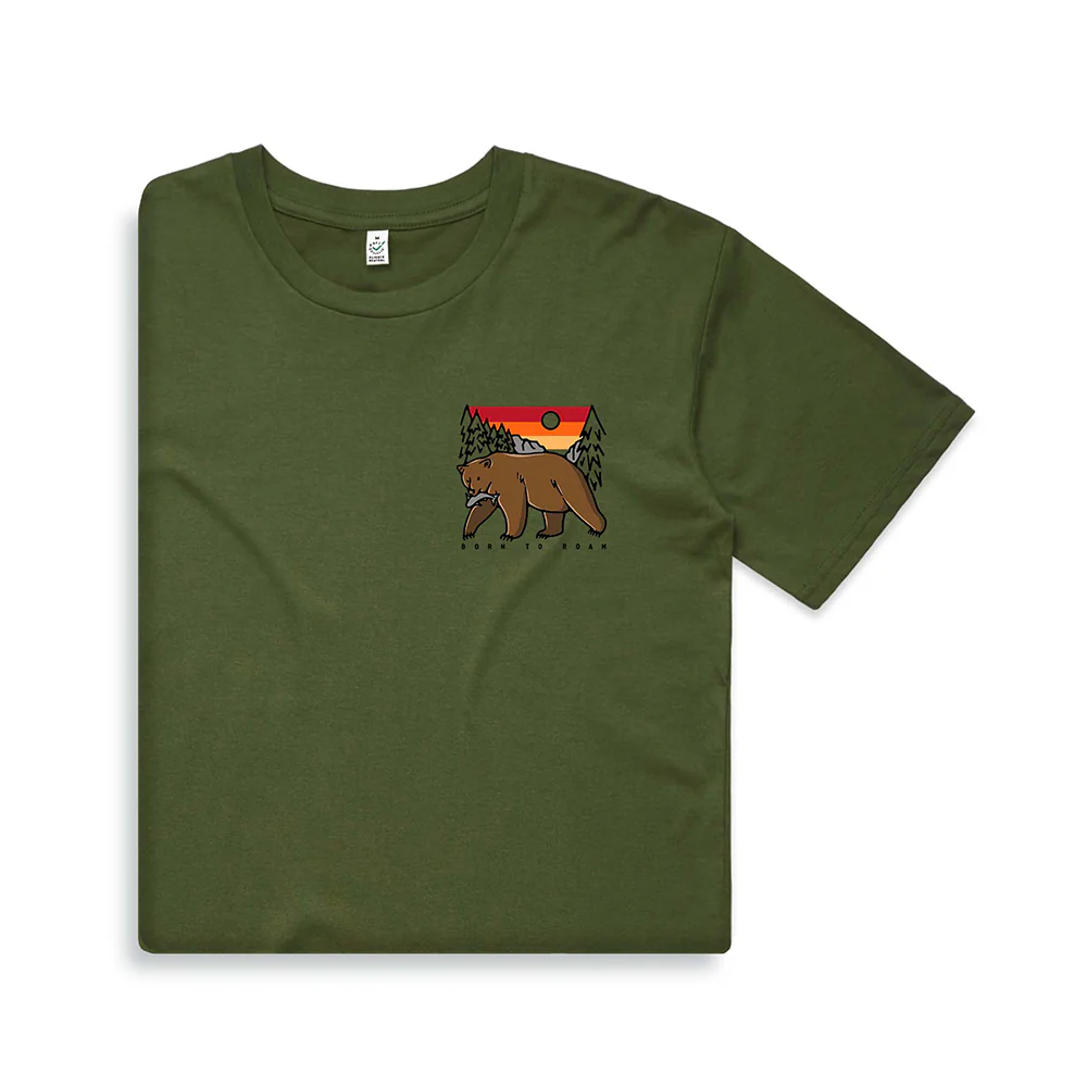 Born to Roam T-shirt / Pocket Print - Image 6