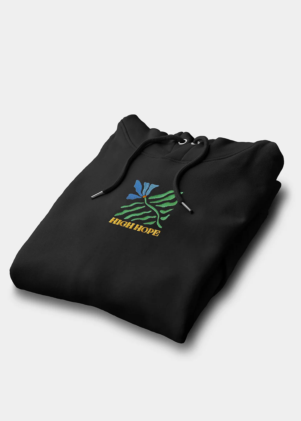 Botanical Logo Embroidered Hoodie - Image 2