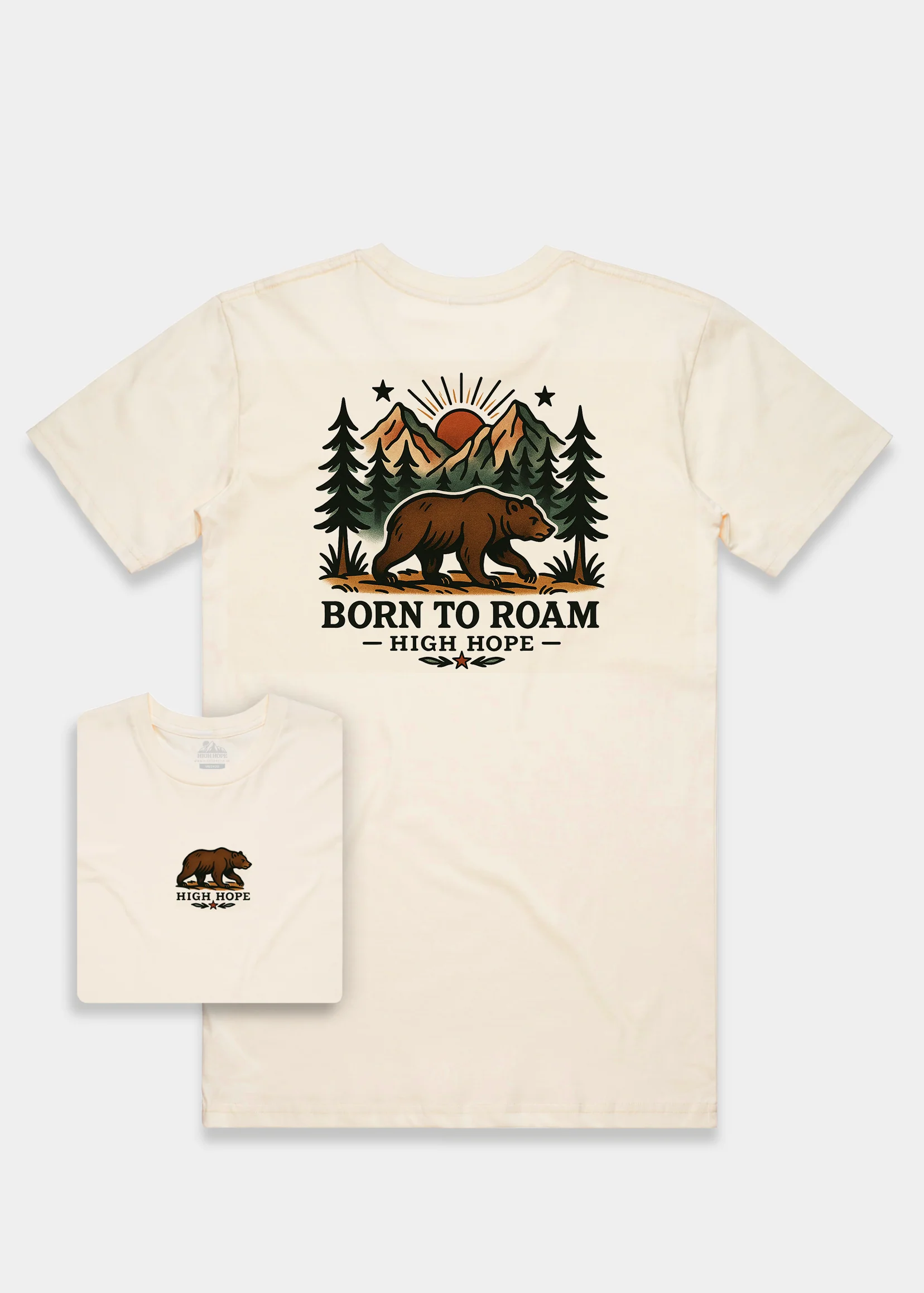 BTR T-shirt / Back Print