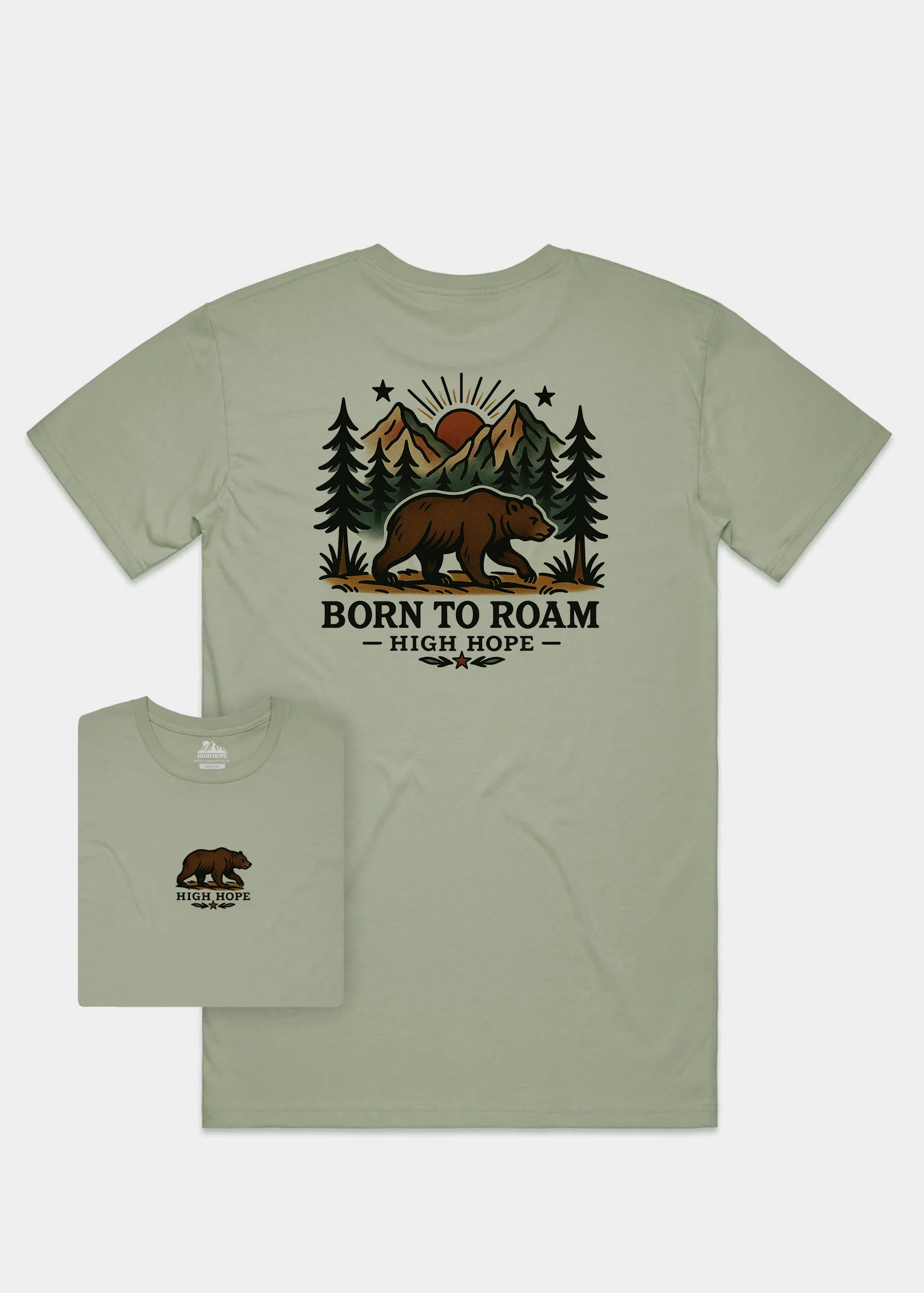BTR T-shirt / Back Print - Image 2