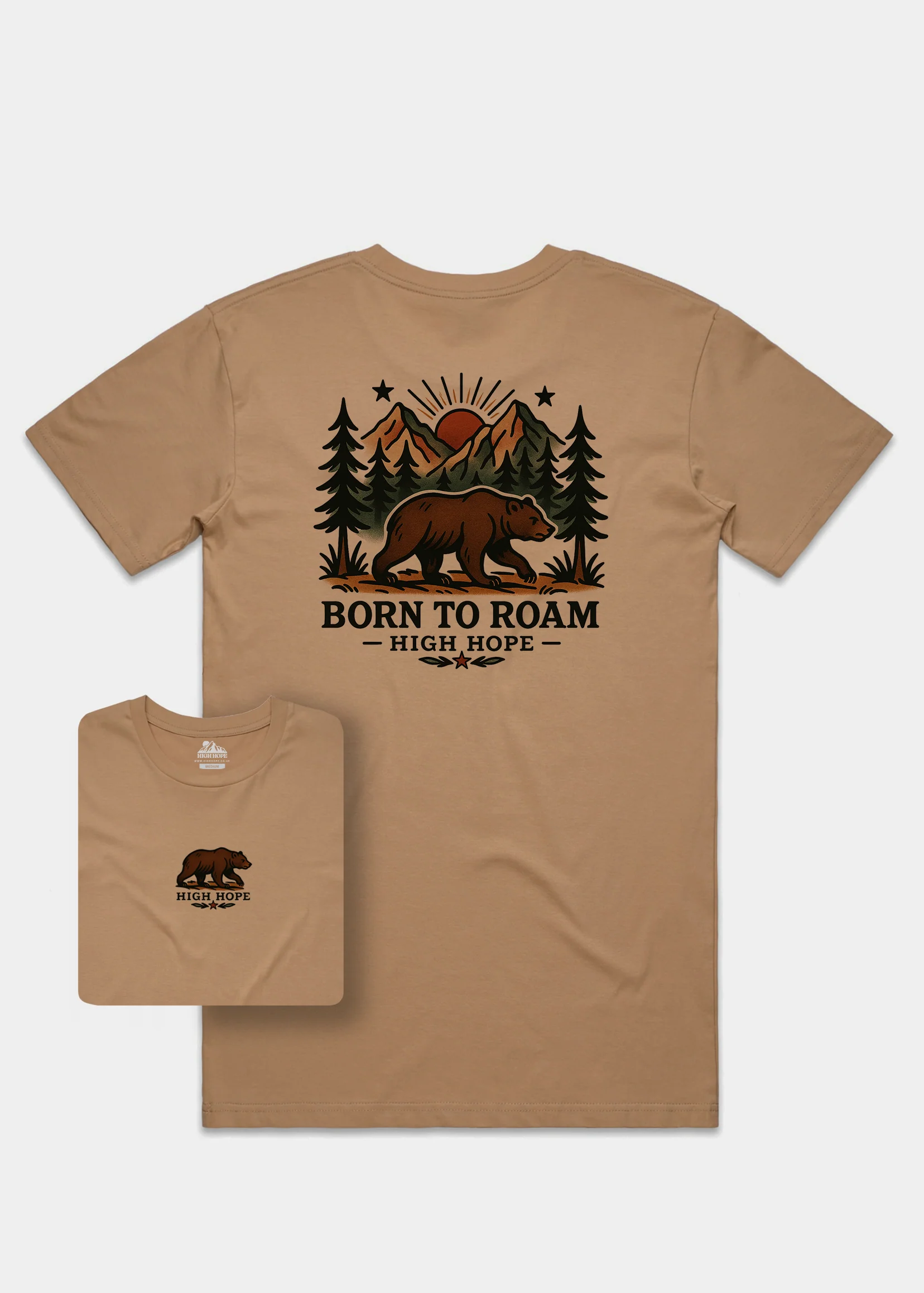 BTR T-shirt / Back Print - Image 3