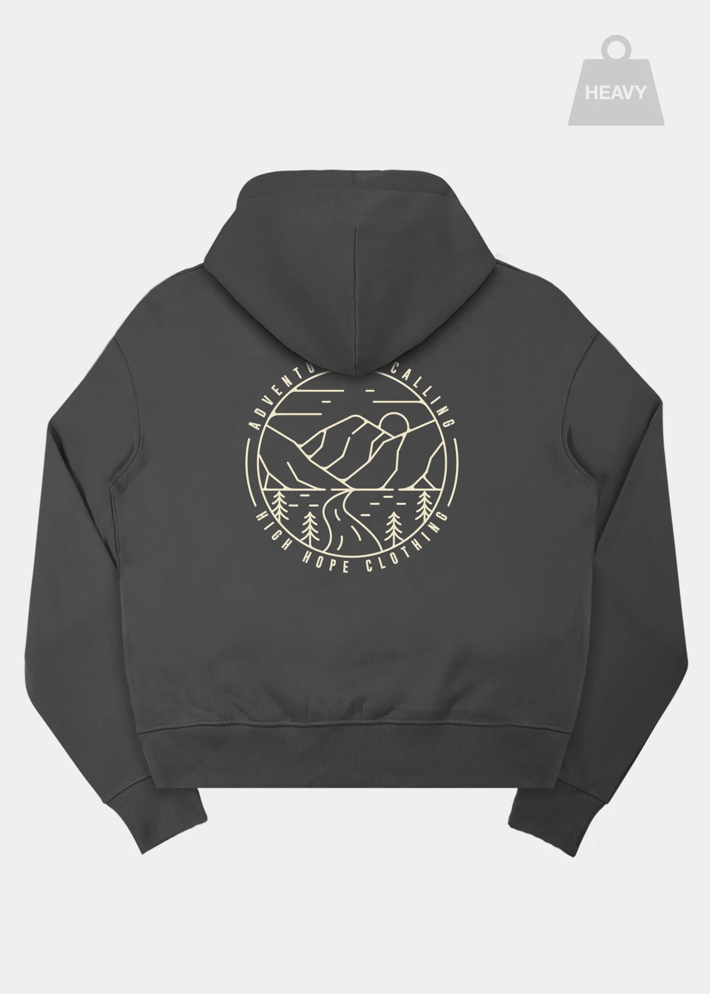 Calling Adventure - Super Heavy Relaxed Hoodie - Image 3