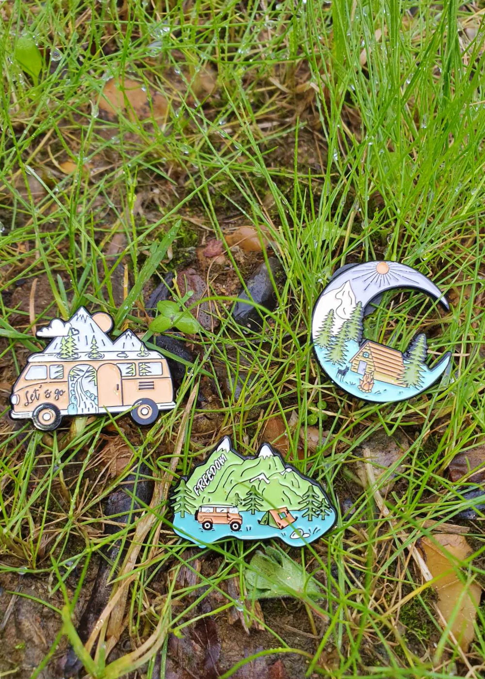 Camping Enamel Pins (3 Pack) - Image 3