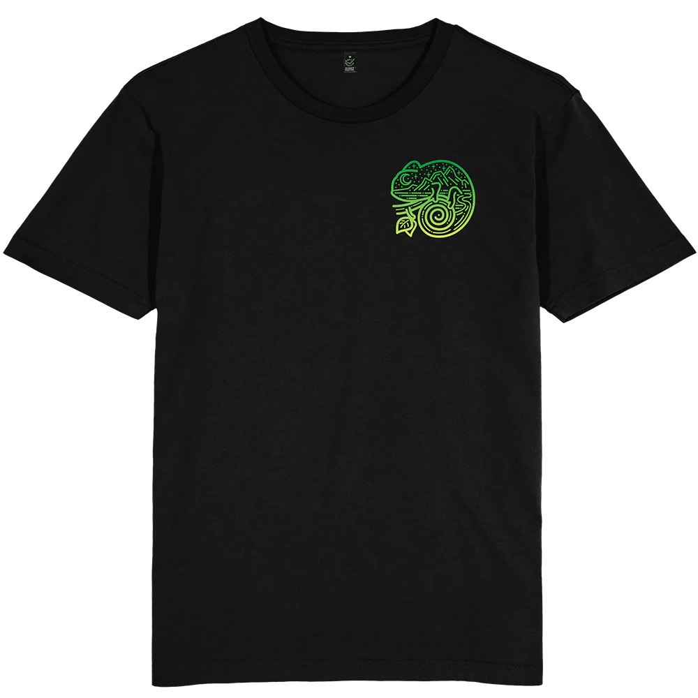 Chameleon T-shirt / Pocket Print - Image 3