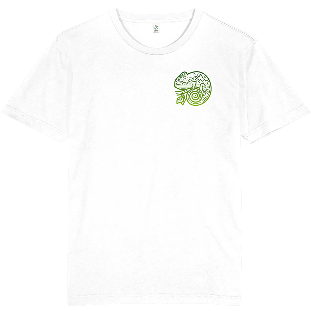 Chameleon T-shirt / Pocket Print - Image 4
