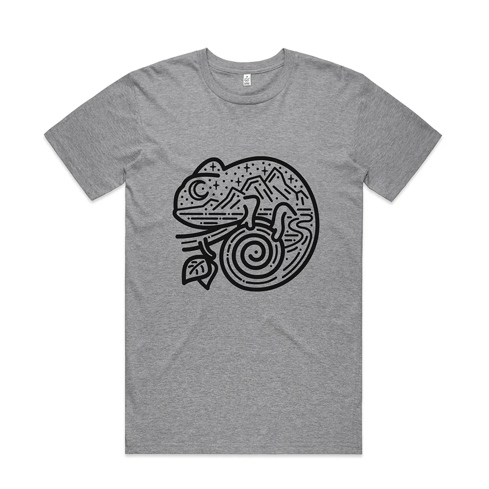 Chameleon T-shirt / Front Print - Image 3