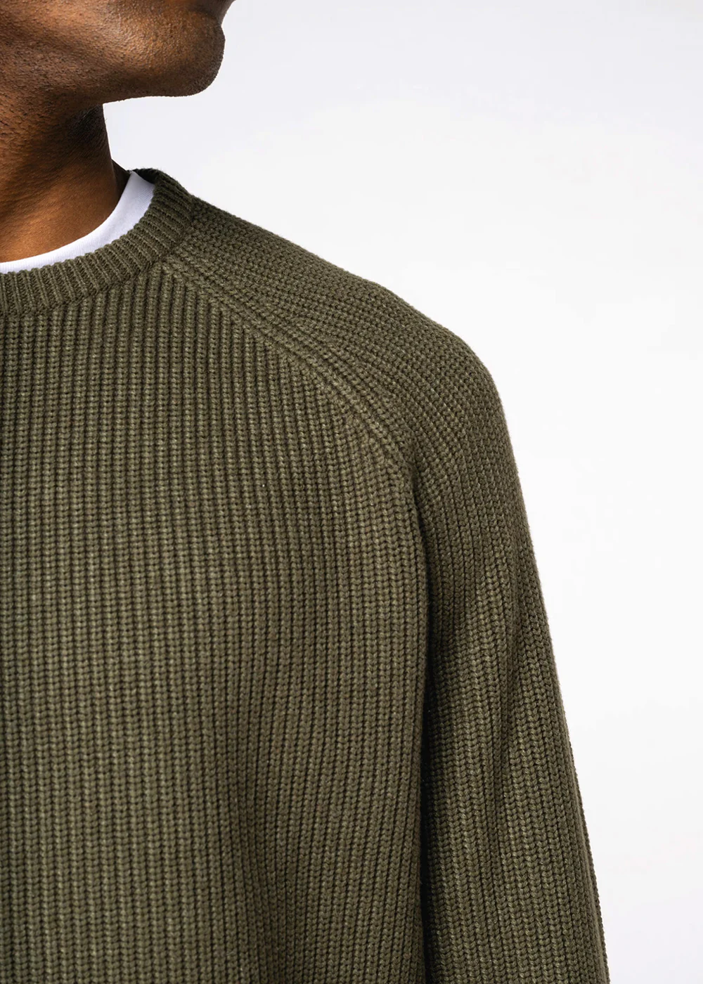 Chunky Knit Heavy Sweater - Image 3