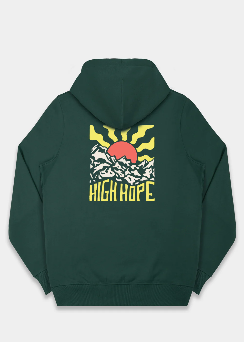 Craggy Cliff Hoodie / Back Print - Image 5