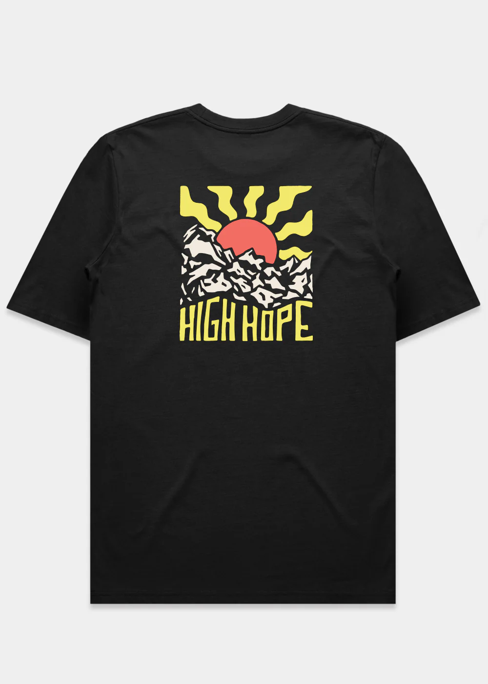 Craggy Cliff T-shirt / Back Print