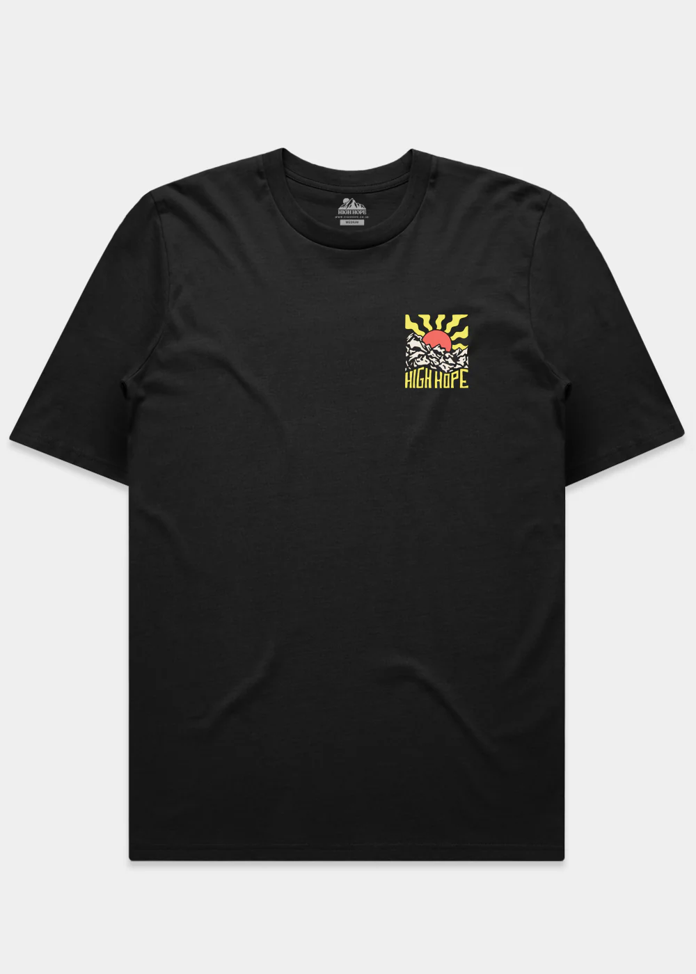 Craggy Cliff T-shirt / Back Print - Image 2