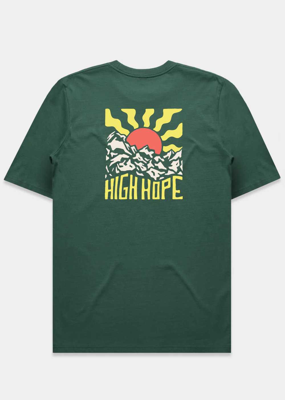 Craggy Cliff T-shirt / Back Print - Image 5