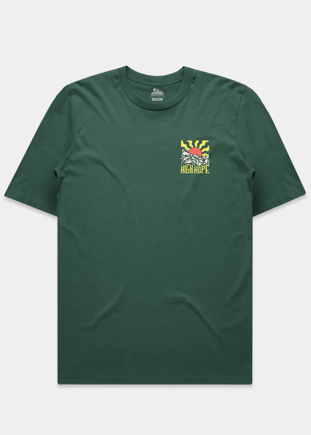 Craggy Cliff T-shirt / Back Print - Image 6