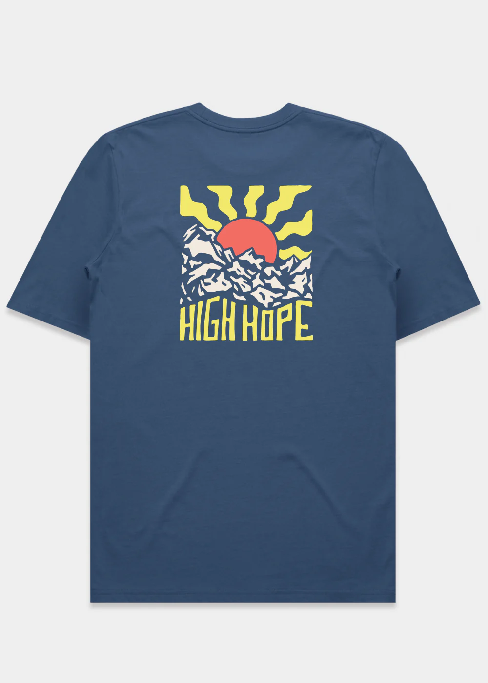 Craggy Cliff T-shirt / Back Print - Image 9