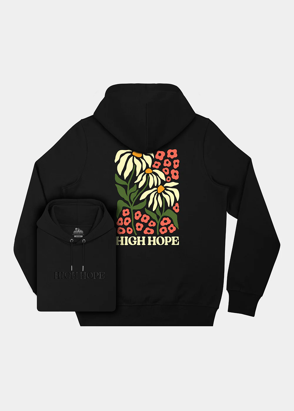Daisy Hoodie / Back Print - Image 2
