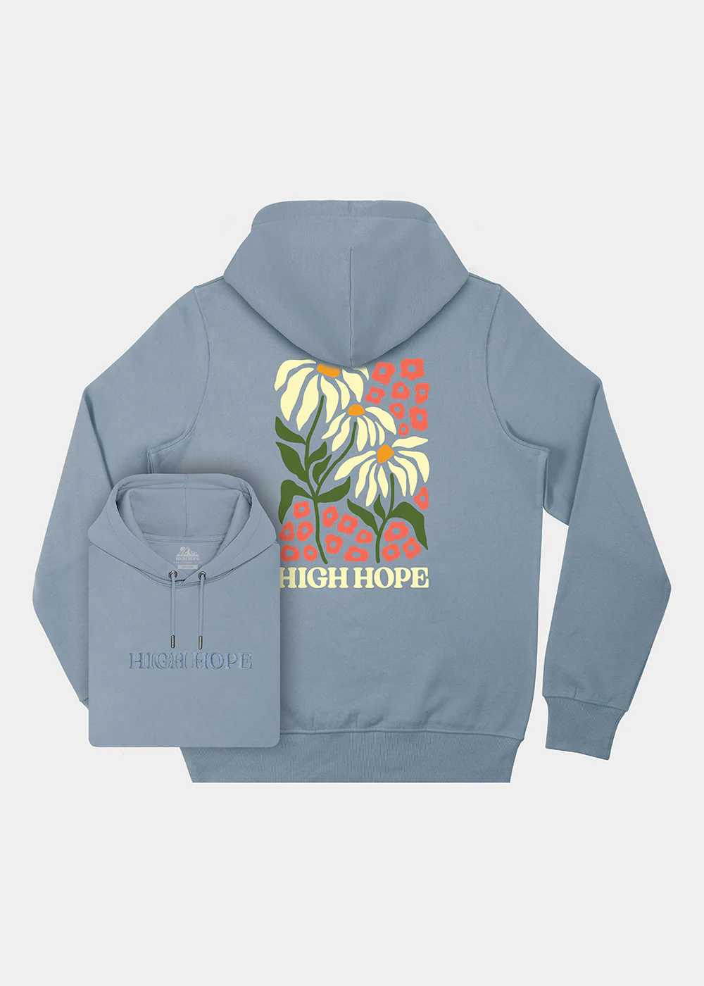 Daisy Hoodie / Back Print - Image 3