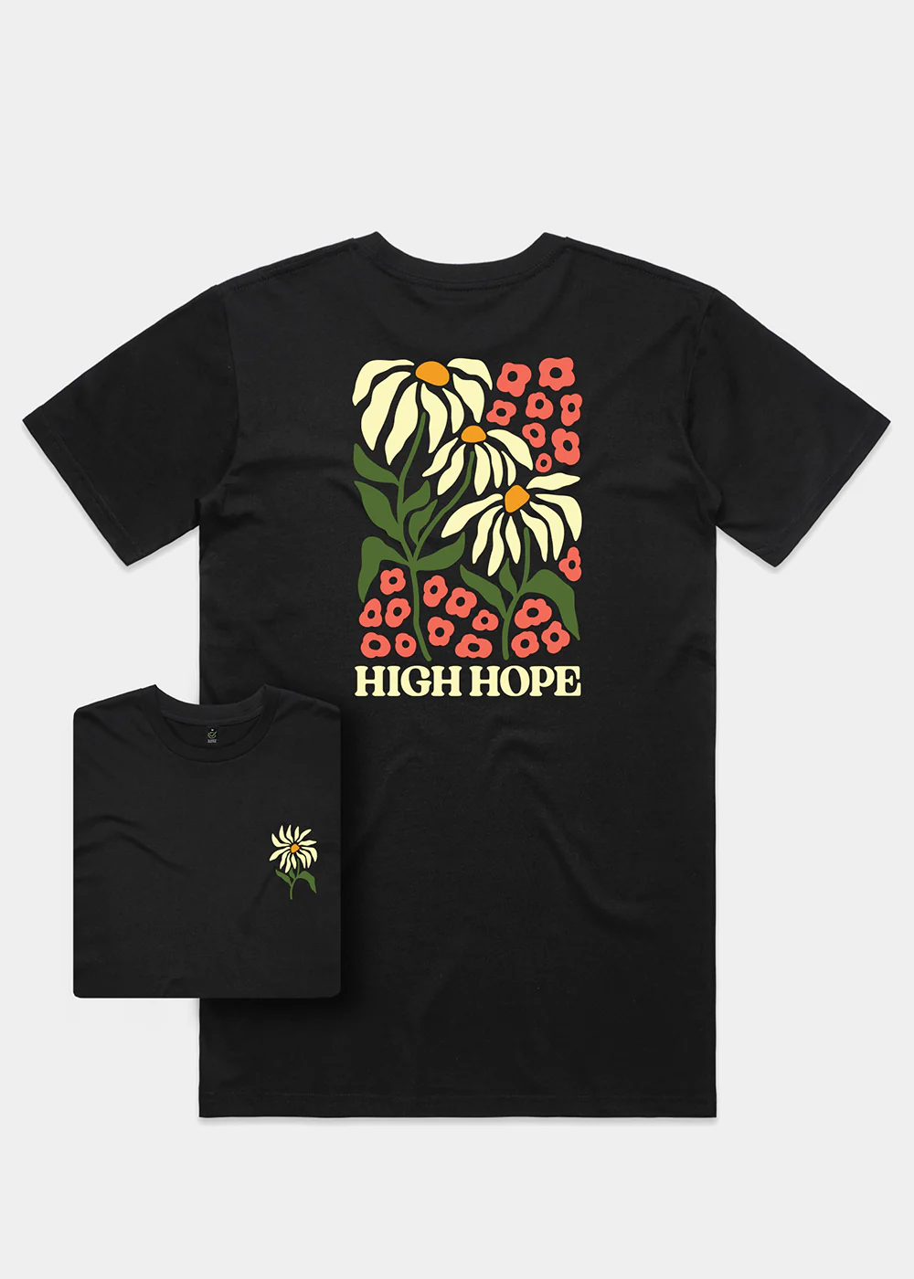 Daisy T-shirt / Back Print - Image 2