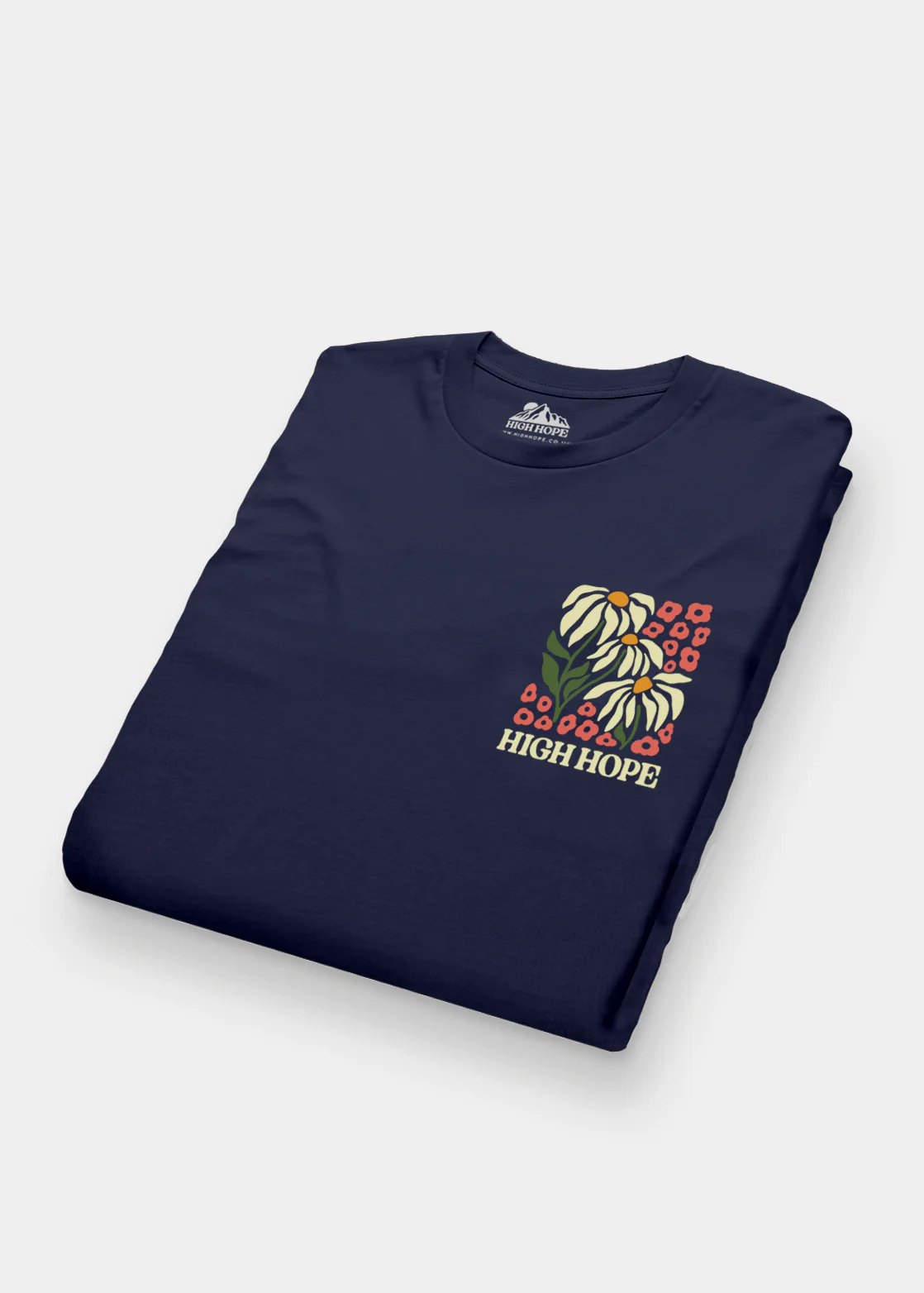 Daisy T-shirt / Pocket Print - Image 3