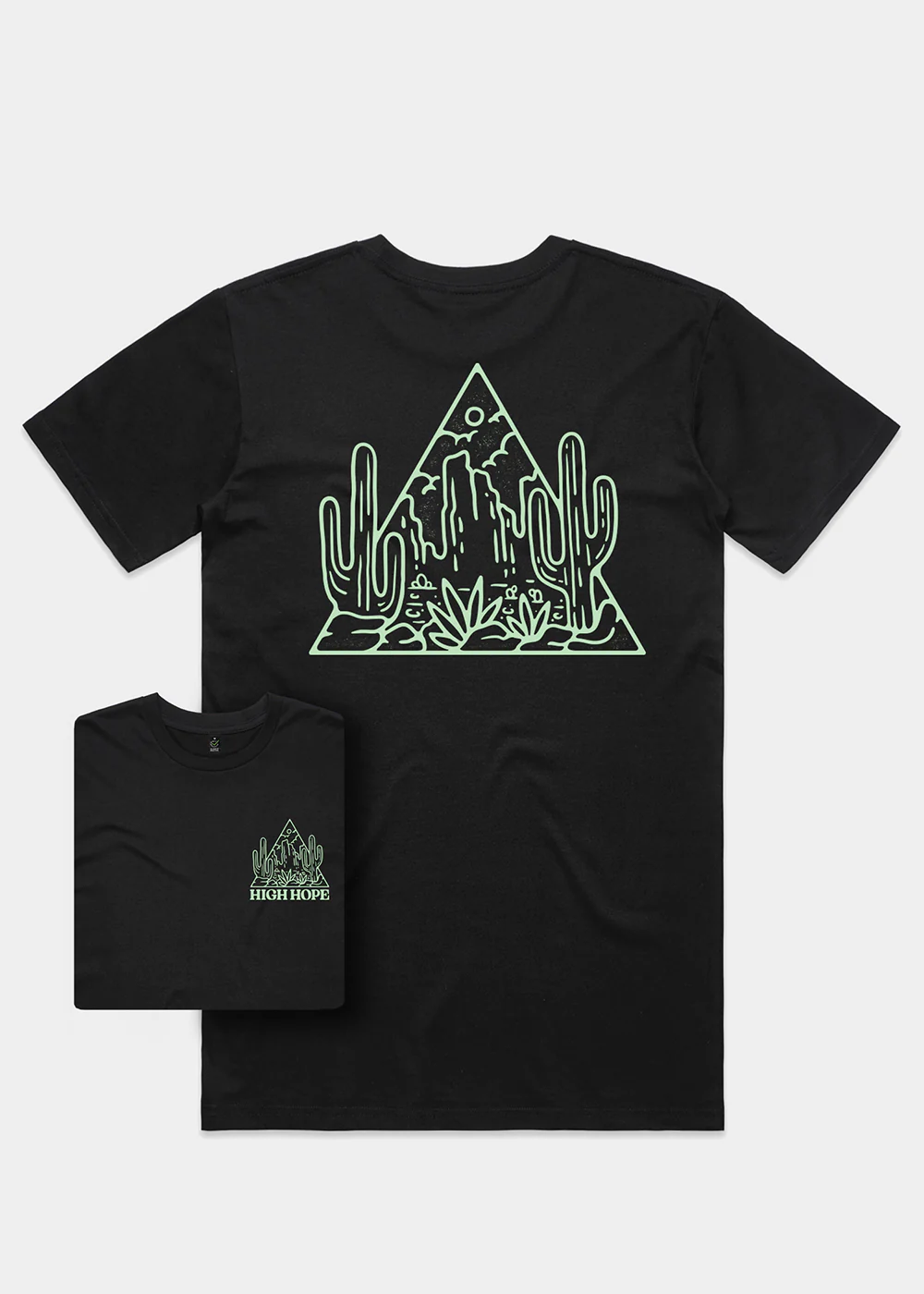 Desert T-shirt / Back Print - Image 4