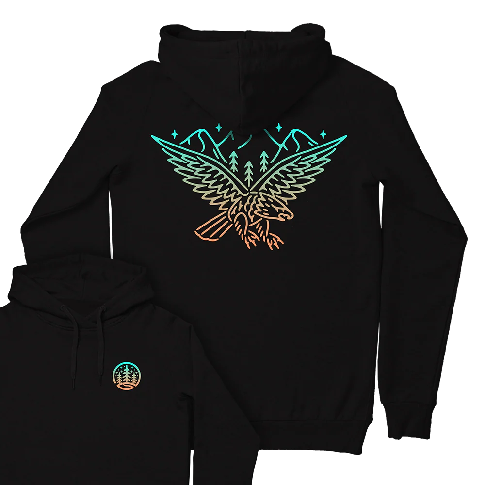 Eagle Hoodie / Back Print - Image 3