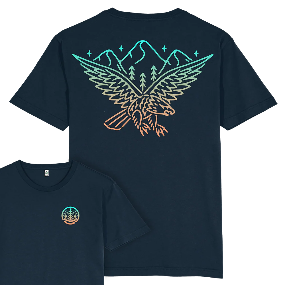 Eagle T-shirt / Back Print - Image 2
