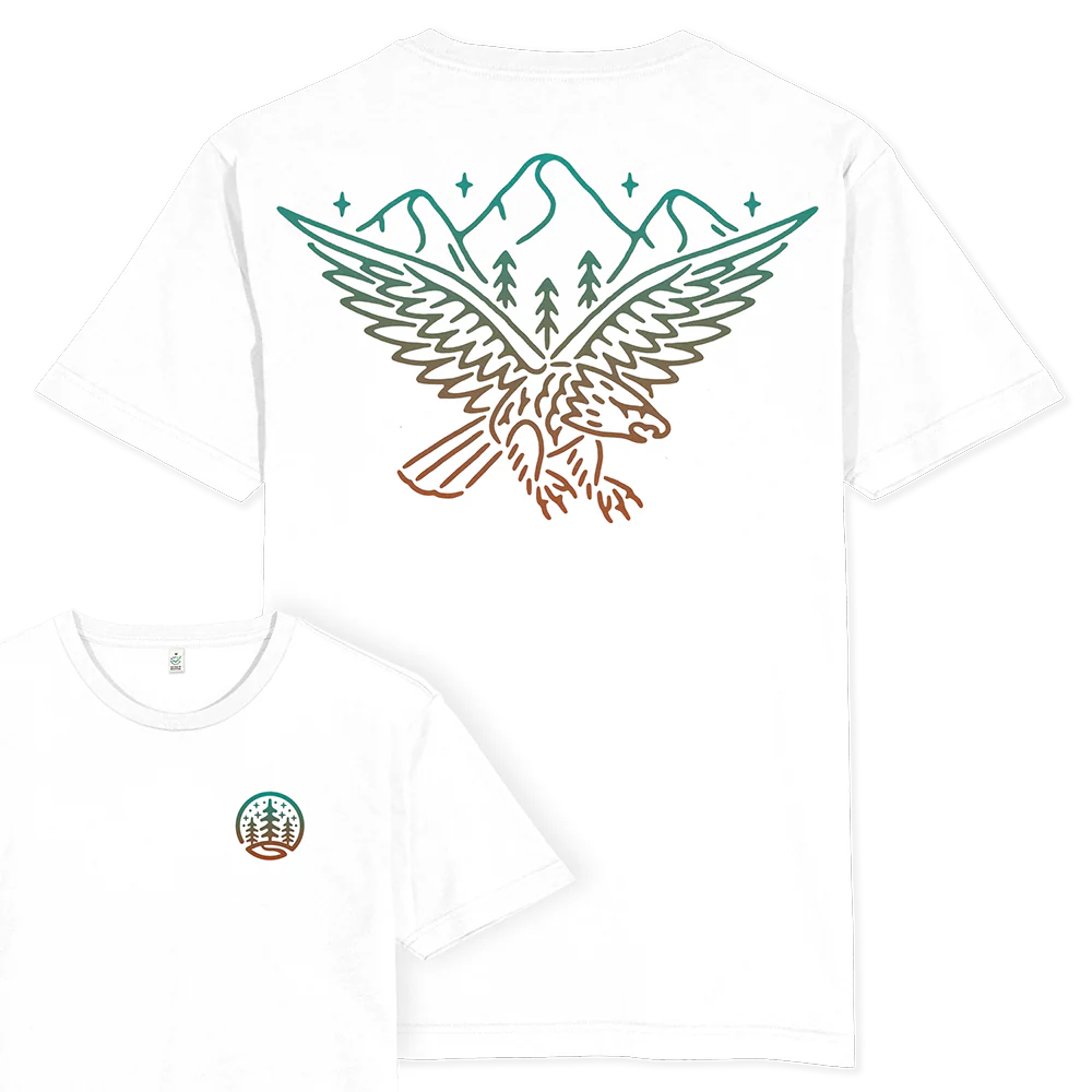 Eagle T-shirt / Back Print - Image 3