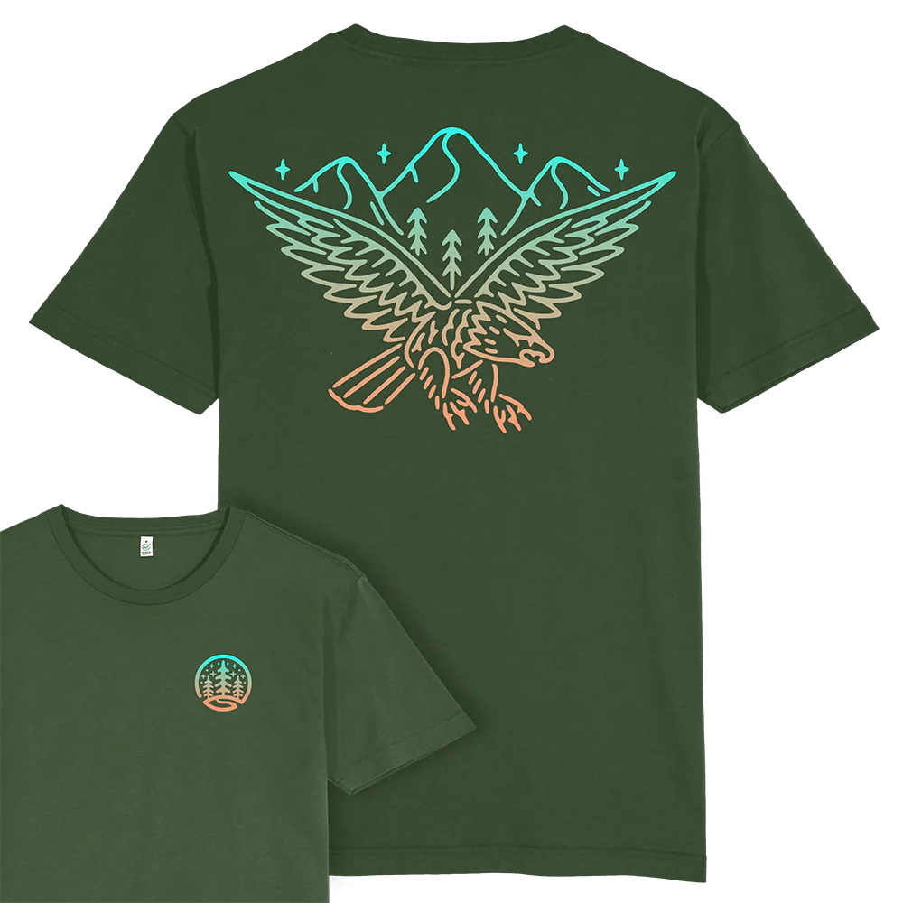 Eagle T-shirt / Back Print - Image 4