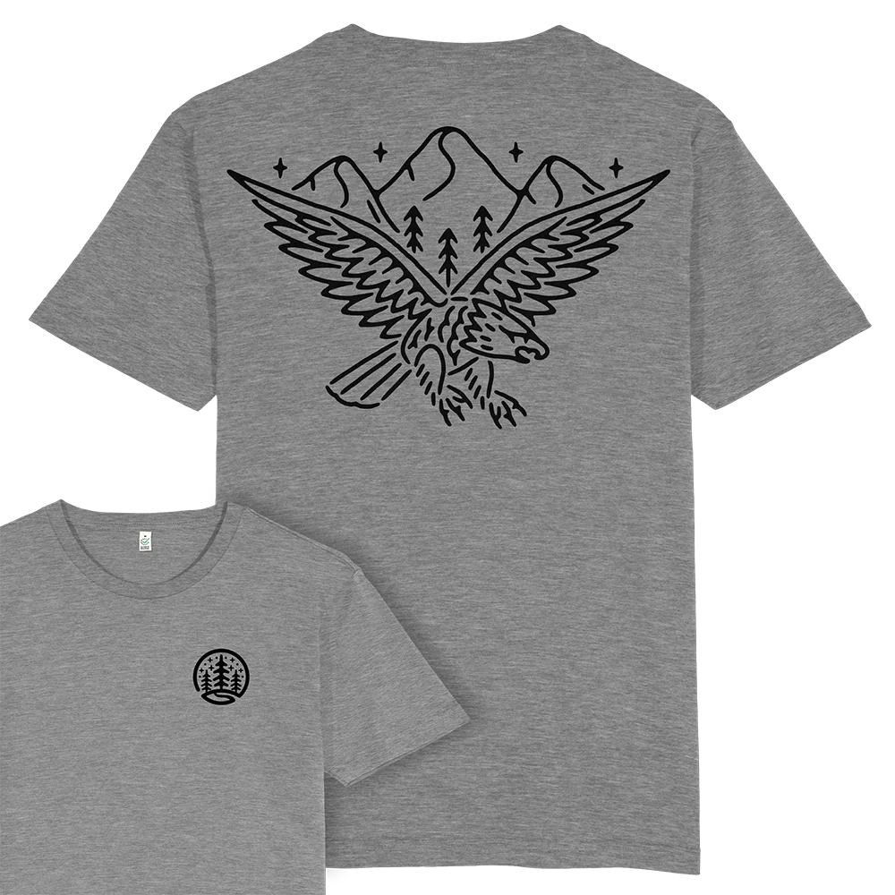 Eagle T-shirt / Back Print - Image 5