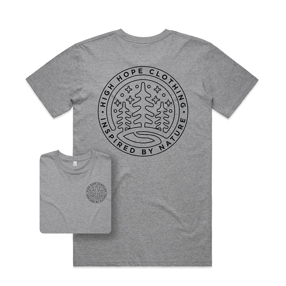 Emblem T-shirt / Back Print - Image 3