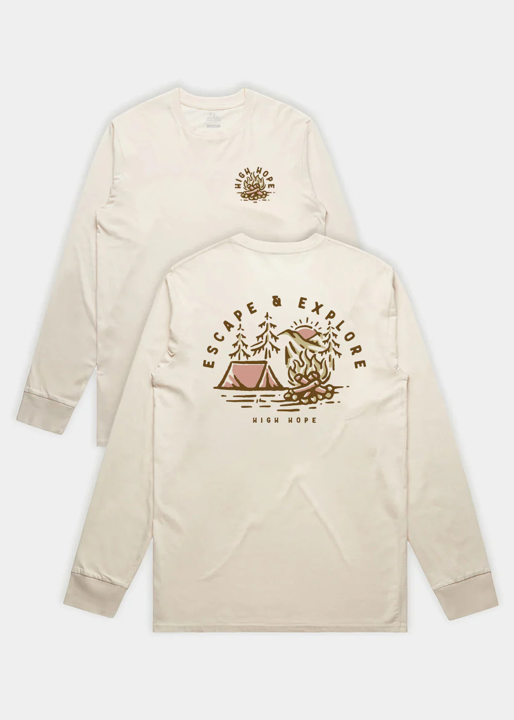 Escape Long Sleeve / Back Print - Image 2