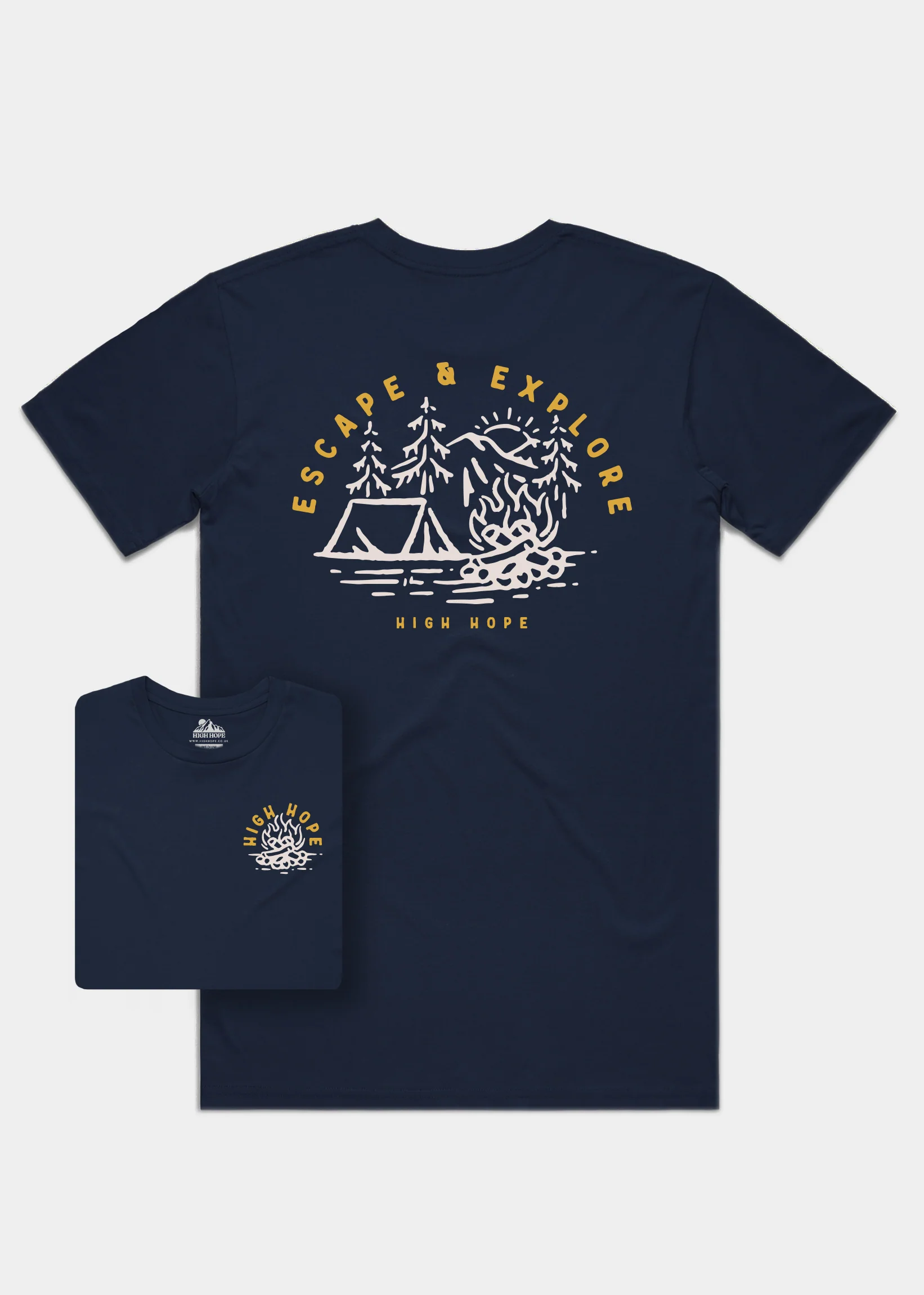 Escape T-shirt / Back Print - Image 2