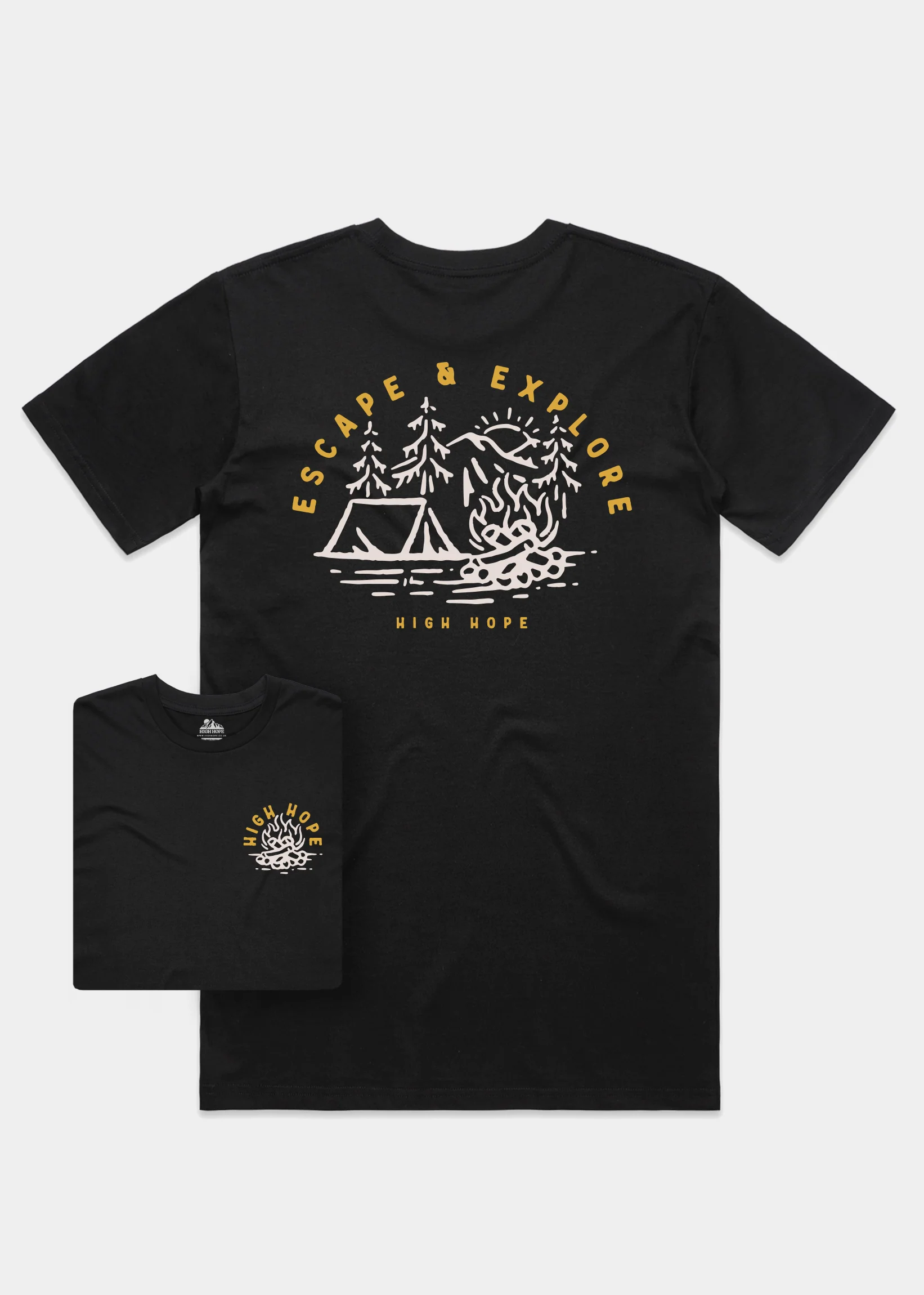 Escape T-shirt / Back Print - Image 4